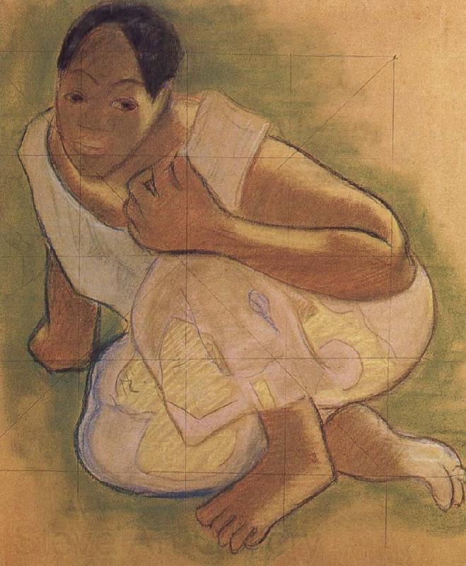 Paul Gauguin Tahiti woman